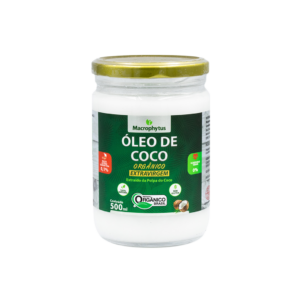 OLEO DE COCO EXTRAVIRGEM 500ML SEM FUNDO
